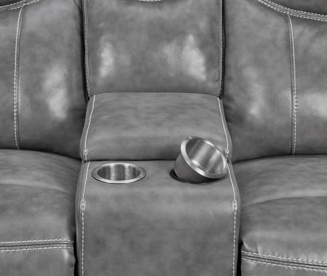 Conrad Grey 2pc Motion Sofa & Loveseat - Ornate Home