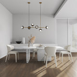 Conrad Leather Dining Chair in Cream (set of 2) - Ornate Home