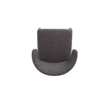 Conrad Woven Tweed Dining Chair in Black (set of 2) - Ornate Home