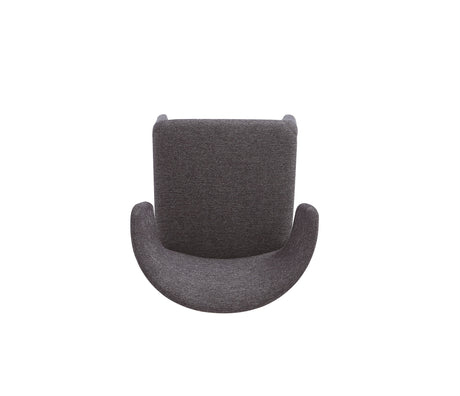 Conrad Woven Tweed Dining Chair in Black (set of 2) - Ornate Home