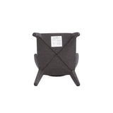 Conrad Woven Tweed Dining Chair in Black (set of 2) - Ornate Home