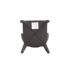 Conrad Woven Tweed Dining Chair in Black (set of 2) - Ornate Home