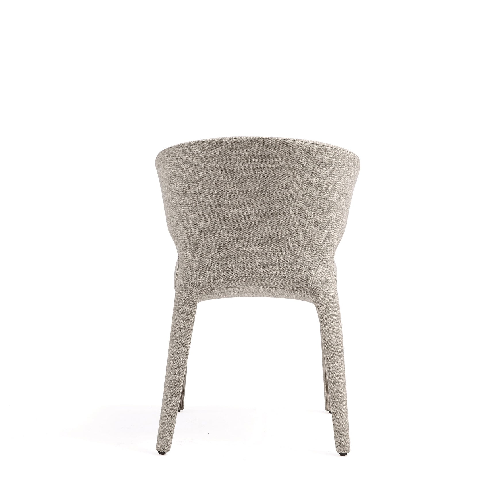 Conrad Woven Tweed Dining Chair in Wheat (set of 4) - Ornate Home