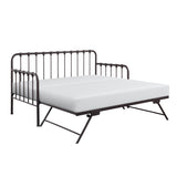 Constance Dark Bronze Daybed with Lift-Up Trundle - Ornate Home