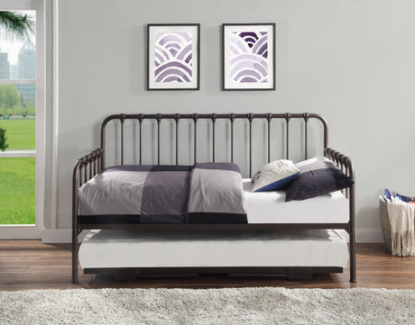 Constance Dark Bronze Daybed with Lift-Up Trundle - Ornate Home