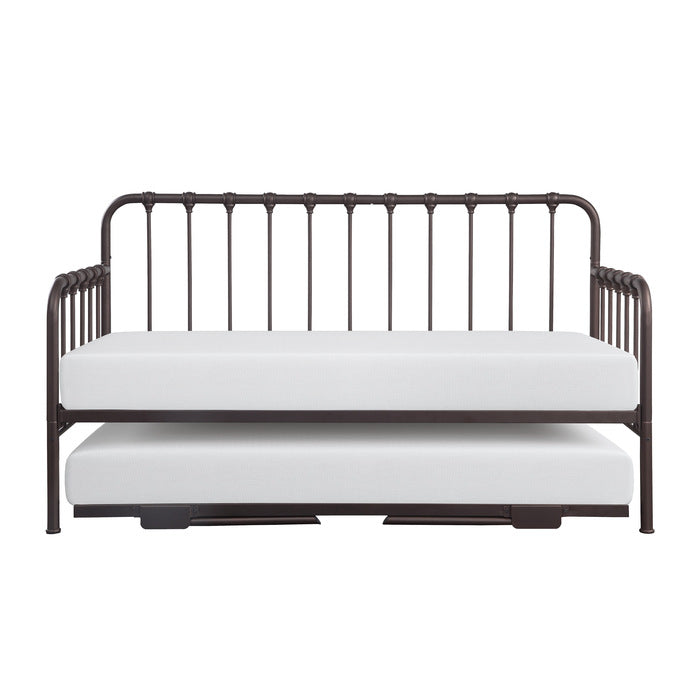 Constance Dark Bronze Daybed with Lift-Up Trundle - Ornate Home