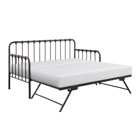 Constance Dark Bronze Daybed with Lift-Up Trundle - Ornate Home