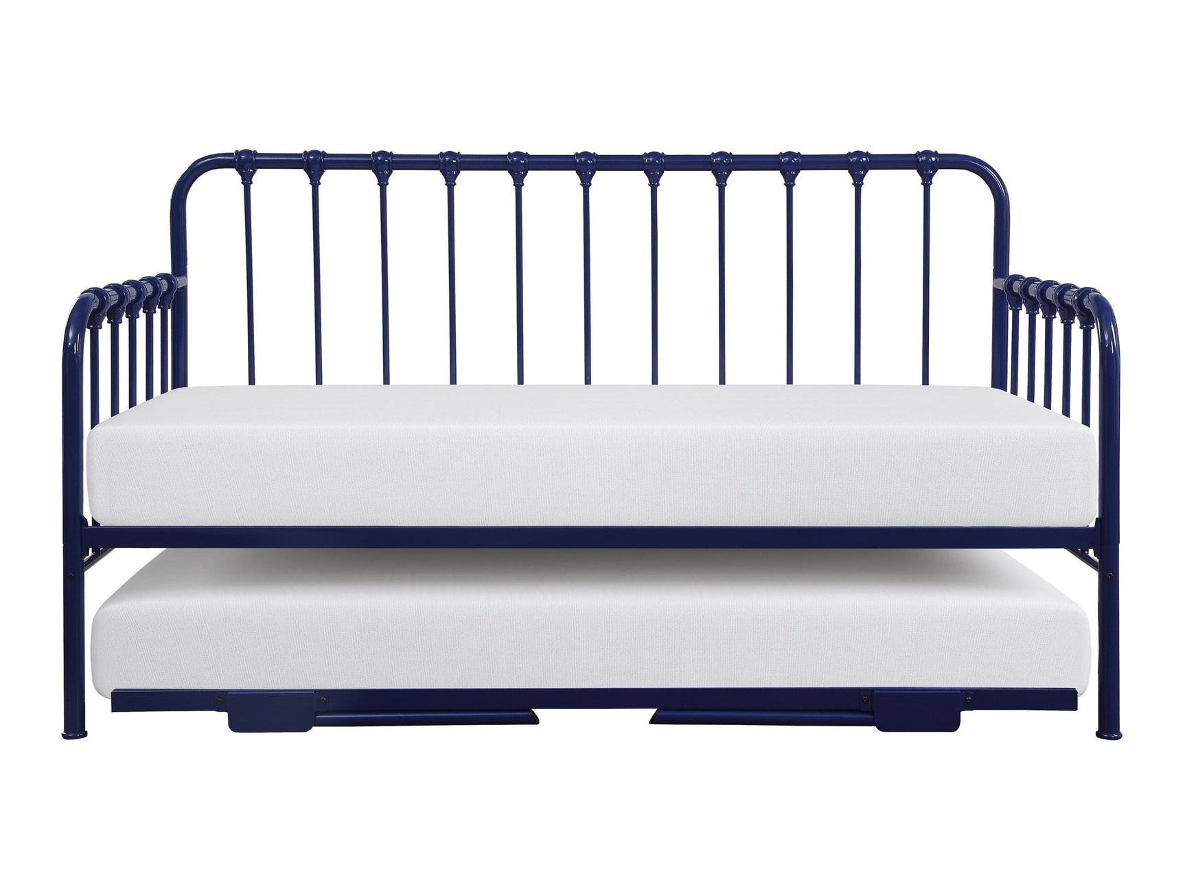 Constance Navy Blue Daybed with Lift-Up Trundle - Ornate Home