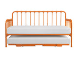 Constance Orange Daybed with Lift-Up Trundle - Ornate Home