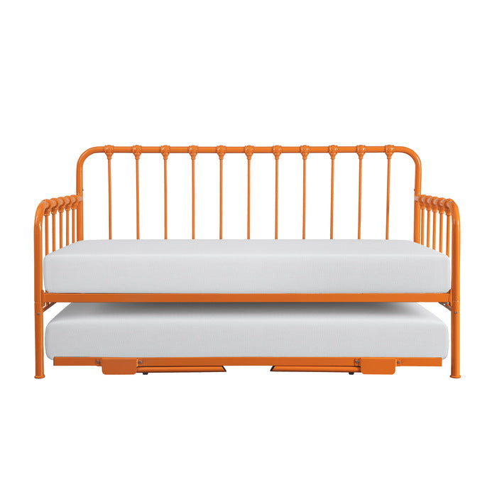 Constance Orange Daybed with Lift-Up Trundle - Ornate Home