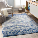 Constantin Blue Area Rug - Clearance - Ornate Home