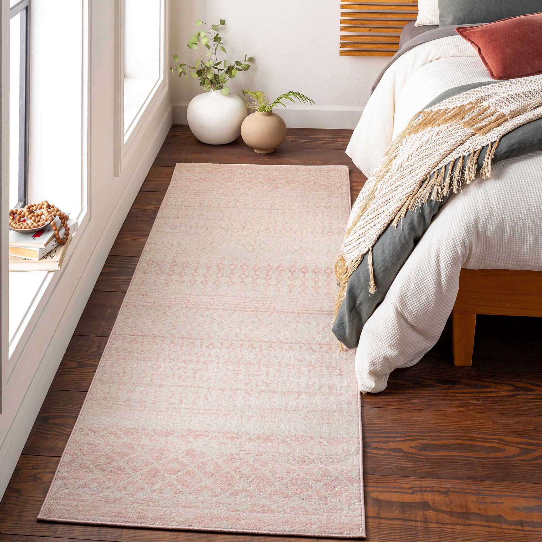 Constantin Blush Area Rug - Clearance - Ornate Home