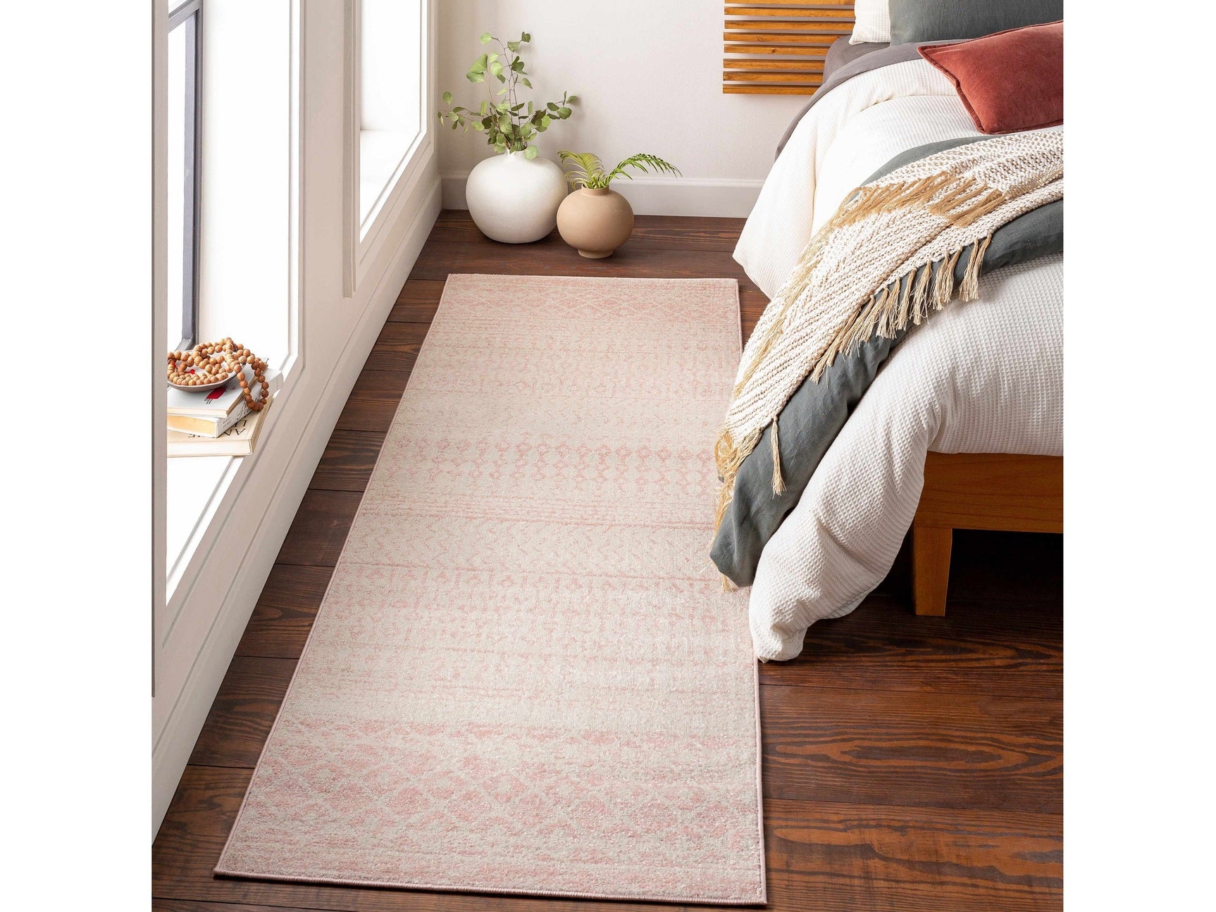 Constantin Blush Area Rug - Ornate Home