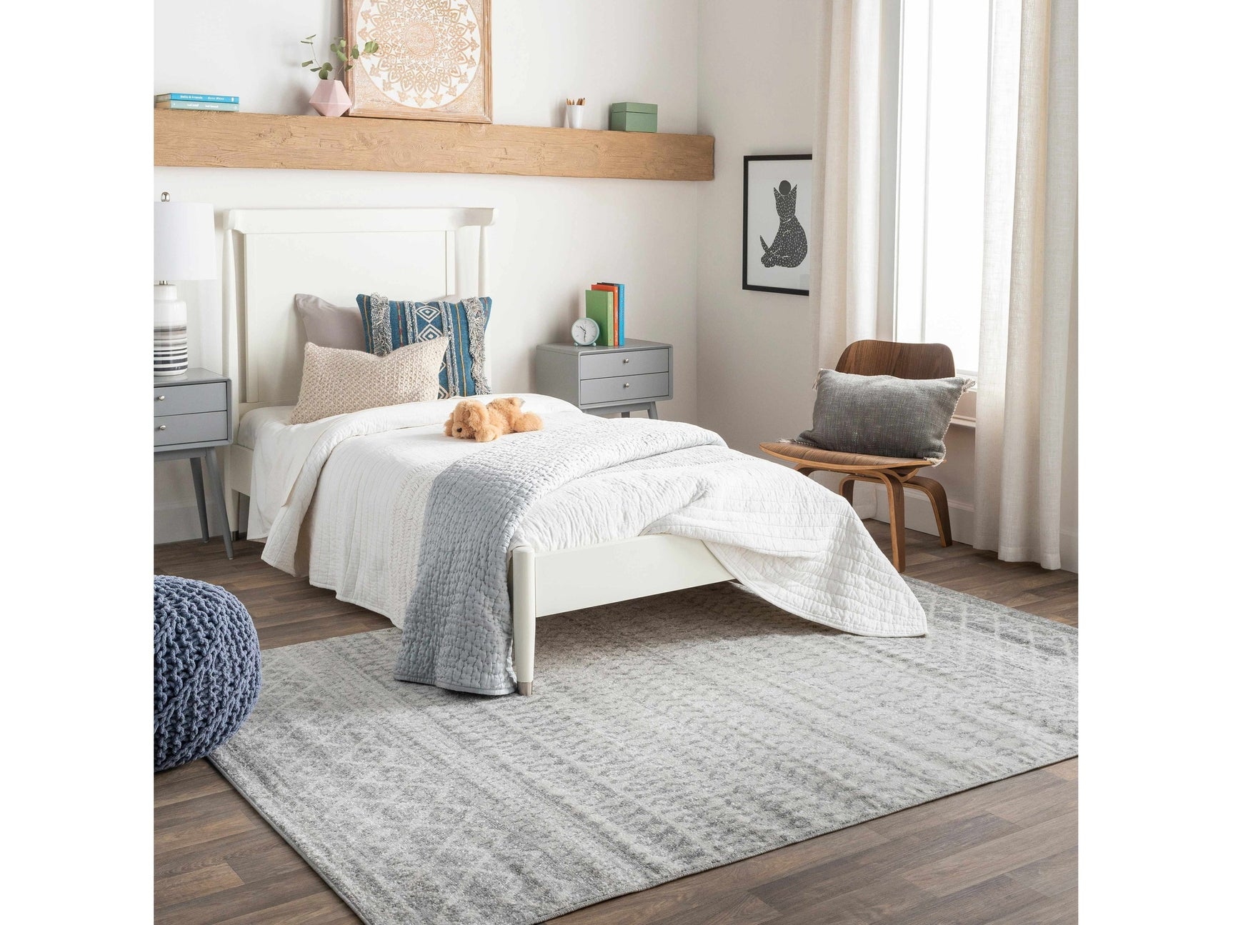 Constantin Gray Area Rug - Ornate Home