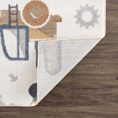 Construction Washable Kids Area Rug - Ornate Home