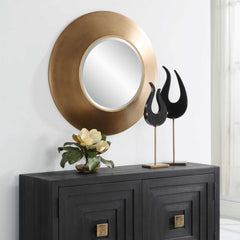 Contessa Gold Round Mirror - Ornate Home