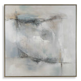 Contort Multicolor Hand Painted Abstract Art - Ornate Home