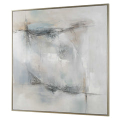 Contort Multicolor Hand Painted Abstract Art - Ornate Home