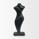Contour Black Marble Silhouette Decorative Object - Ornate Home