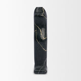 Contour Black Marble Silhouette Decorative Object - Ornate Home