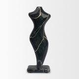 Contour Black Marble Silhouette Decorative Object - Ornate Home