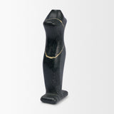Contour Black Marble Silhouette Decorative Object - Ornate Home