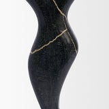 Contour Black Marble Silhouette Decorative Object - Ornate Home
