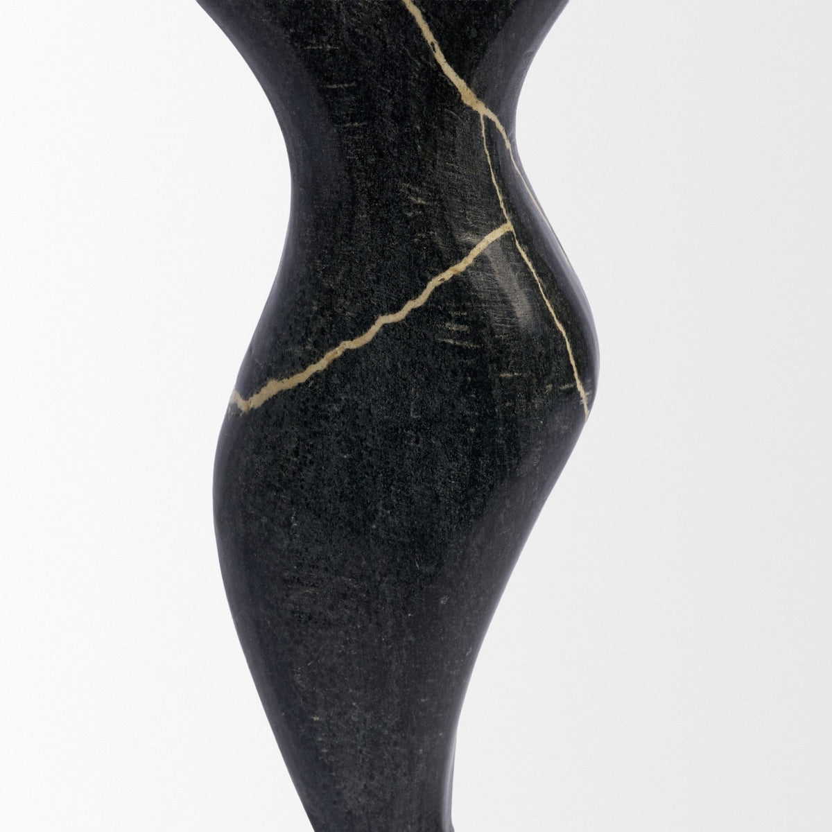 Contour Black Marble Silhouette Decorative Object - Ornate Home