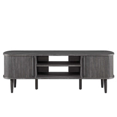 Contour Charcoal 55" TV Stand - Ornate Home