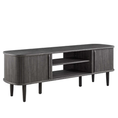 Contour Charcoal 55" TV Stand - Ornate Home