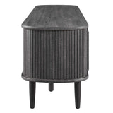 Contour Charcoal 55" TV Stand - Ornate Home