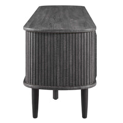 Contour Charcoal 55" TV Stand - Ornate Home