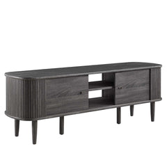 Contour Charcoal 55" TV Stand - Ornate Home