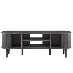 Contour Charcoal 55" TV Stand - Ornate Home