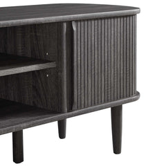 Contour Charcoal 55" TV Stand - Ornate Home