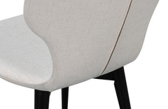 Contour Ivory Sidechair - Ornate Home