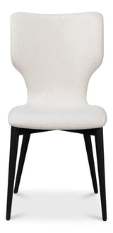 Contour Ivory Sidechair - Ornate Home