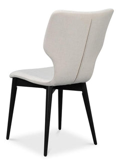 Contour Ivory Sidechair - Ornate Home