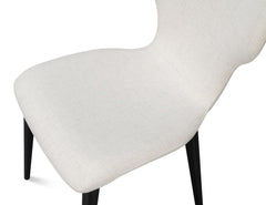 Contour Ivory Sidechair - Ornate Home