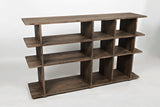 Conundrum Grey Wash Bookcase - Ornate Home