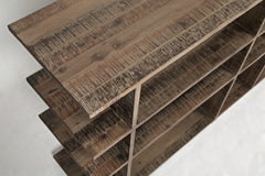 Conundrum Grey Wash Bookcase - Ornate Home