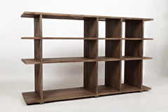 Conundrum Grey Wash Bookcase - Ornate Home