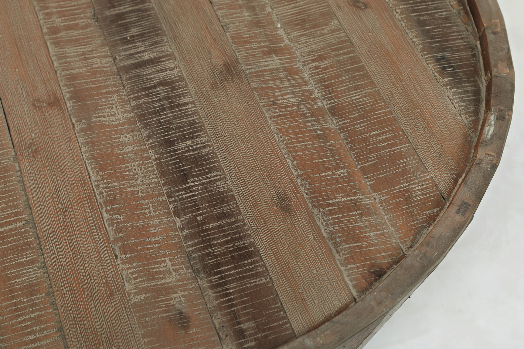 Conundrum Grey Wash Cocktail Table - Ornate Home