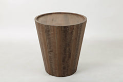 Conundrum Grey Wash End Table - Ornate Home