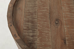 Conundrum Grey Wash End Table - Ornate Home