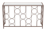 Convale Bronze Console Table - Ornate Home