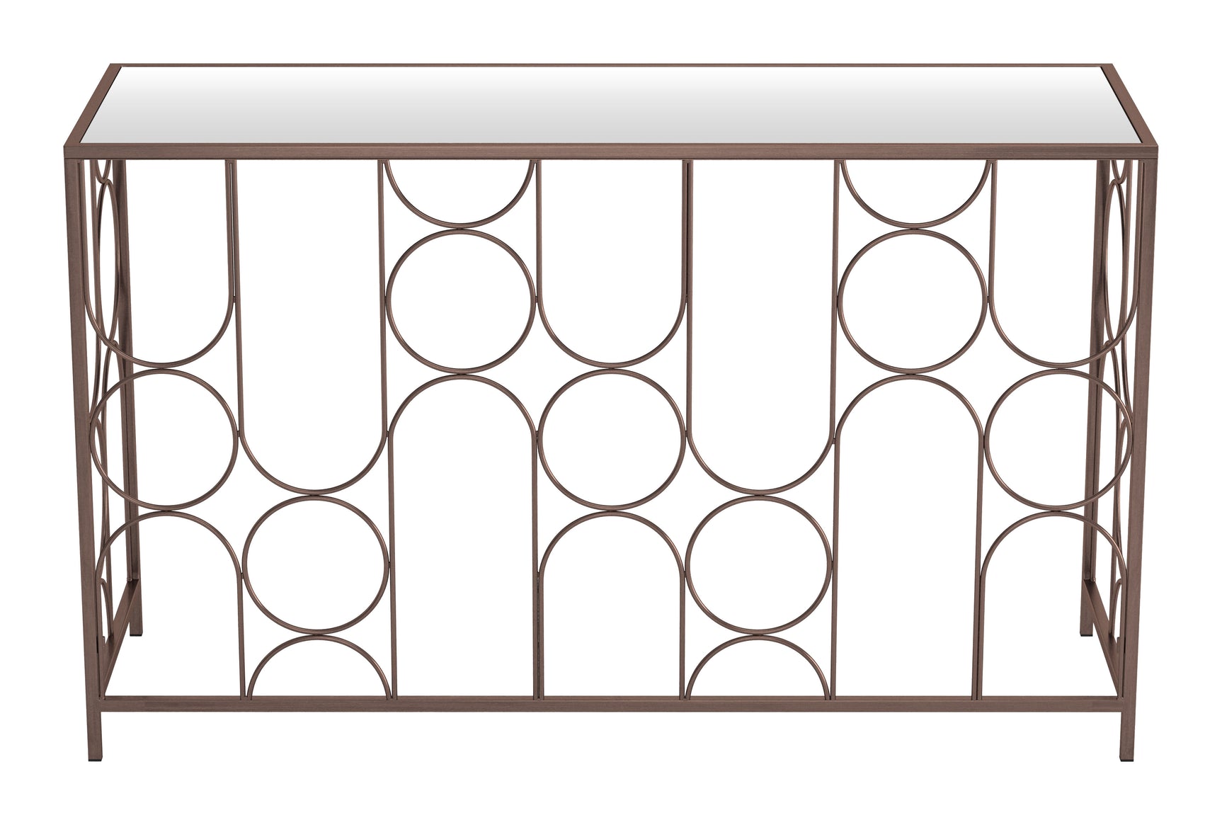 Convale Bronze Console Table - Ornate Home