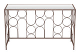 Convale Bronze Console Table - Ornate Home