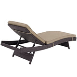 Convene Espresso/Mocha Outdoor Patio Chaise (Set of 2) - Ornate Home