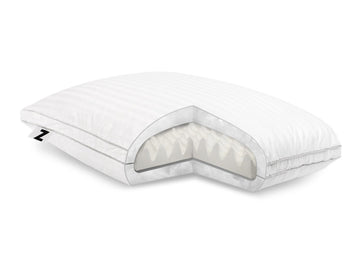 Convolution White King Pillow - Ornate Home